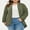 Green, variant on DOKOTOO Plus Size Cardigan for Womens Long Sleeve Casual Open Front Asymmetrical Knit Light Cardigans Sweater(1X-5X)