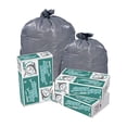 thumbnail image 2 of Pitt Plastics Shark Skin Extra-Heavy Can Liners, 60 Gallons, Gray, Pack Of 100, 2 of 2