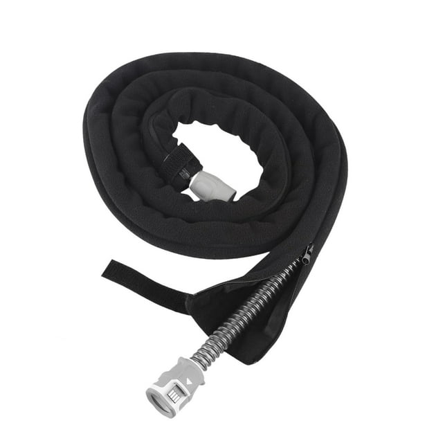 CPAP 6.6 英尺(约 2 米)CPAP 软管盖 CPAP 软管支架 黑色 2米