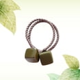 thumbnail image 4 of Corde à Cheveux Mode Mignonne Carrée Décor Bandeau Attache Queue de Cheval Accessoires pour Femmes, 4 of 10