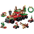 thumbnail image 4 of Serie navideña de ensamblaje de rompecabezas compatible con Lego, pequeñas partículas, juguetes para niños, adornos de regalo de cumpleaños, 4 of 4