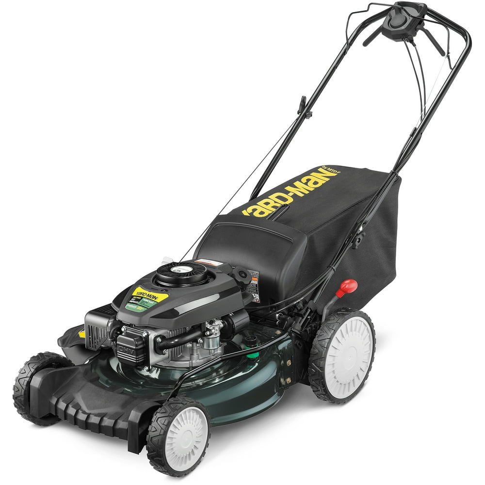 YardMan 21" SelfPropelled Gas Mower with Side Discharge, Mulching