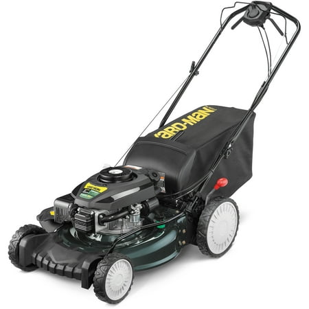Yard-Man 21" Self-Propelled Gas Mower with Side Discharge, Mulching, Rear Bag and Rear High Wheel