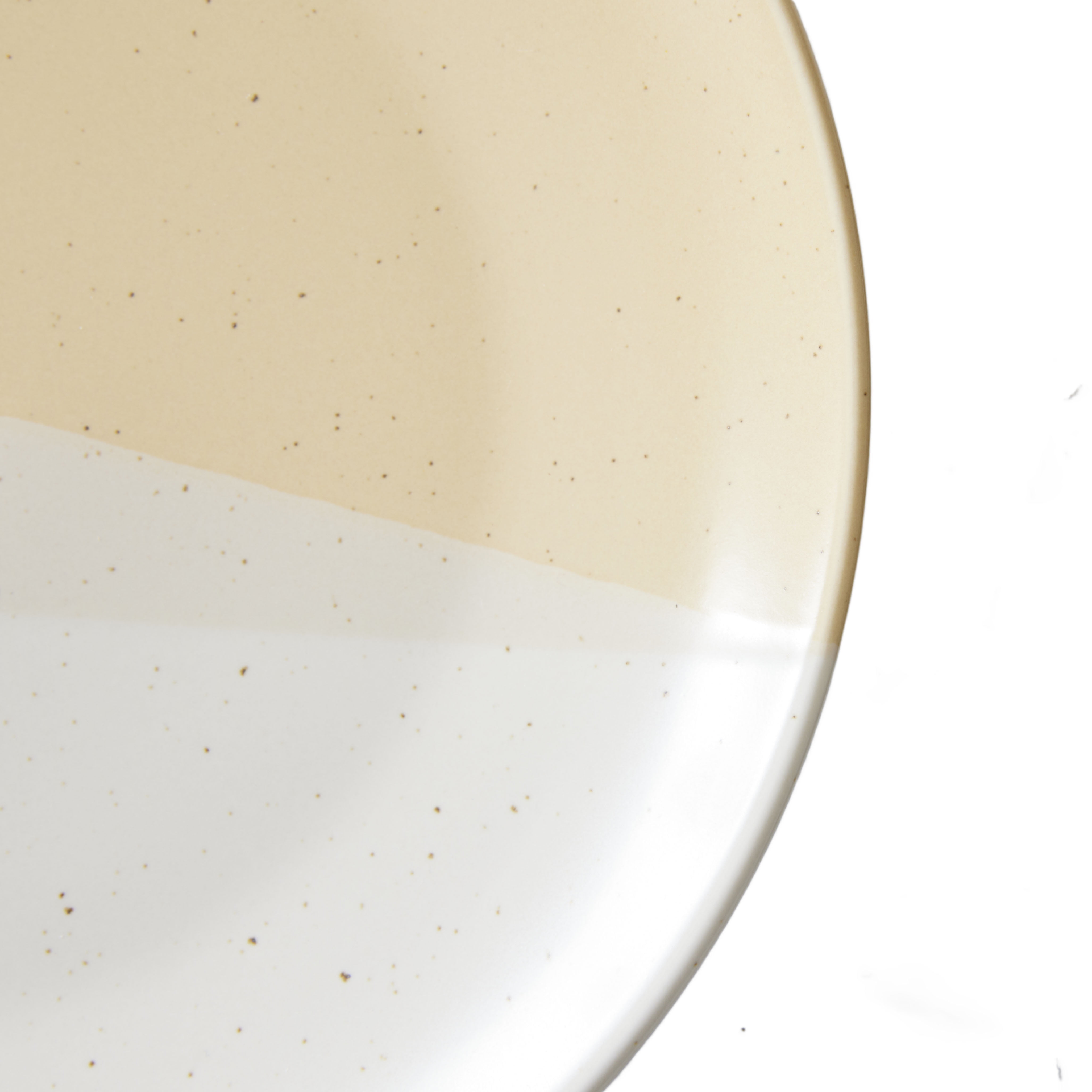 (3 pack) Better Homes & Gardens Yellow Hayes Stoneware Salad Plate