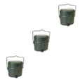 thumbnail image 4 of Yuarrent 3Pcs/Set Aluminum Pot and Pan Mess Kit for Camping Picnic Cooking Type1 NO1, 4 of 6