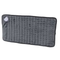 thumbnail image 1 of Heating Pad 6 Temperature Settings Fast Heating Electric Hot Heated Pad for Arms Neck Legs 23.6 X 11.8in Dark Grey US Plug 100‑120V, 1 of 14