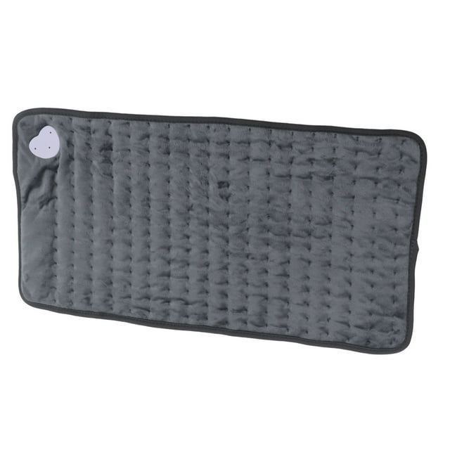 Heating Pad 6 Temperature Settings Fast Heating Electric Hot Heated Pad for Arms Neck Legs 23.6 X 11.8in Dark Grey US Plug 100‑120V