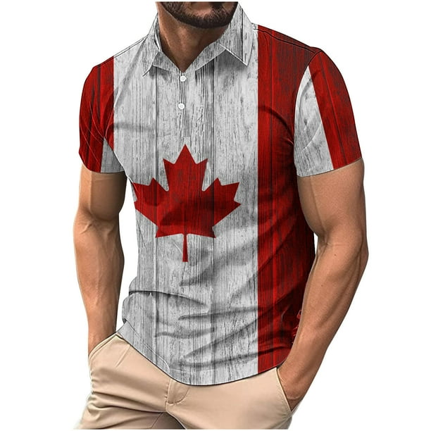 Camisas de Manga Larga para Hombres Casual Impreso Cuello Girado Abajo, Lado Dividido Botón Abajo Blusa para Al Aire Libre, Diario Y Primavera Verano