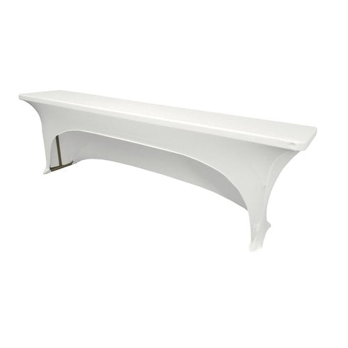 LA Linen Rectangular Open Back Table Cloth