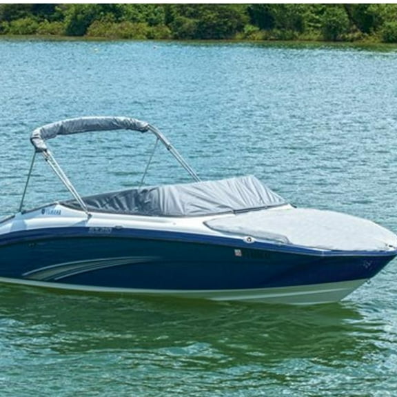 Yamaha Marine New OEM, Charcoal 192 Series Bow Cover With Snaps, MAR-192BC-CH-15