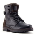 thumbnail image 1 of Jazamé Men's B-1911 Steve 8 inch Tall Fashion Military Combat Dress Boots, Black, 7.5, 1 of 5