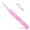 Pink, variant on Blackhead Tweezer - Professional Curved Steel Tip Surgical Comedone & Splinter Extractor By Rapid Vitality. Ideal Blemish & Acne Remover Tool Means Flawless Facial Skin