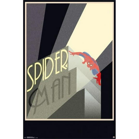 Spider-Man - Retro 24X36 Poster Print