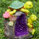 thumbnail image 4 of Estatua De Tortuga De Jardín Solar Decoración De Estatuilla De Tortuga Al Aire Libre Con Luz Creativa Decoración De Arte Para El Hogar Noticed HA037185-00, 4 of 6