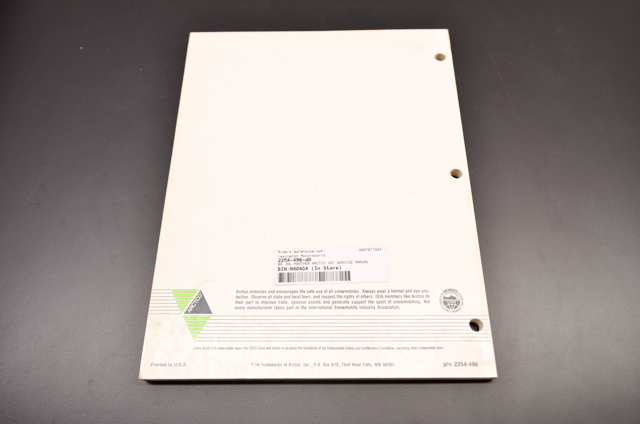 Arctic Cat 2254-496 1989 Jag Panther Super Jag Service Manual QTY 1 -  Walmart.com