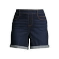 thumbnail image 6 of Time and Tru Women's Pull-On Shorts, 6 of 6