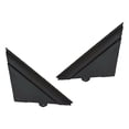 thumbnail image 1 of 2 piezas de cubiertas de bandera para espejo de puerta de coche, accesorios de repuesto para coche, adornos para coche Negro mate, 1 of 9