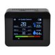 thumbnail image 4 of Este monitor de calidad del aire cuenta con 8 en 1 multifunción y puede monitorear CO2, TVOC, experimentos, PM2.5 y PM1.0, PM10, temperatura y humedad., 4 of 10
