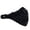 Black, variant on Turban Bandanas Girl Fashion Hairband Head Stretchy Lace Wide Headband, Black
