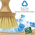 thumbnail image 4 of LOLA Eco-Clean Vegetable Cleaning Brush W/ Bamboo Knob, Eco-Friendly - 1 Count, 4 of 5
