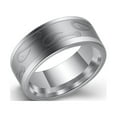 thumbnail image 2 of Anillo de acero inoxidable Sonducket anzuelo superficie irregular, 2 of 6