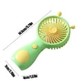 thumbnail image 3 of Ventilador portátil para electrodomésticos, ventilador ajustable, pequeño ventilador USB para oficina, ventilador para exteriores para viajes, ventilador de plástico, 3 of 6