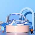 thumbnail image 1 of Silicone Swimming Goggles with Integrated Earplugs - High-Definition, Waterproof, Anti-Fog, One-Piece Design, 1 of 1
