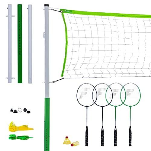 Set de bádminton Franklin Sports portátil para 2 a 4 jugadores