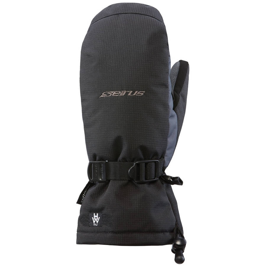 Seirus HWS Heatwave Accel Mitt, Black Charcoal by Seirus Innovation