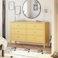 thumbnail image 2 of Ameriwood Home Commo Franklin à 6 Tiroirs en Jaune, 2 of 14