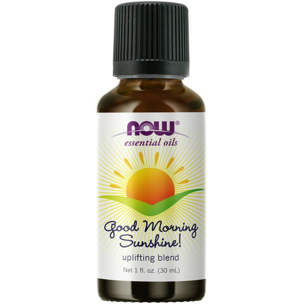 NOW Essential Oils, Good Morning Sunshine Aromatherapy Blend, Soothing