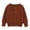 Coffee, variant on HXWCHs Girls Cardigan Long Sleeve Button Up Crew Neck Knit Sweater for Kids toddler Outerwear 6-7 Years Purple