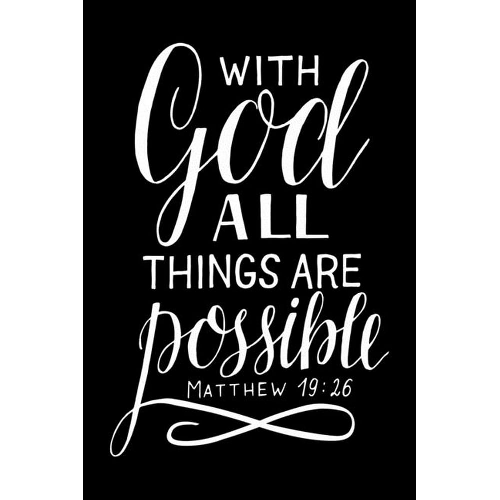 Top 93+ Images through god all things are possible bible verse Updated