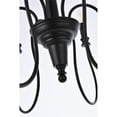 thumbnail image 7 of Flynx 6 lights pendant in black, 7 of 7
