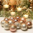 thumbnail image 3 of 6cm 30 Christmas Balls Bright Ball Hand-painted Ball Set Christmas Tree Decoration Ball Bucket, 3 of 5
