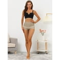 thumbnail image 4 of DARING DIVA Women's High Waisted Lace Brief Shapewear Tummy Panty Bodyshaper S Light Brown, 4 of 6
