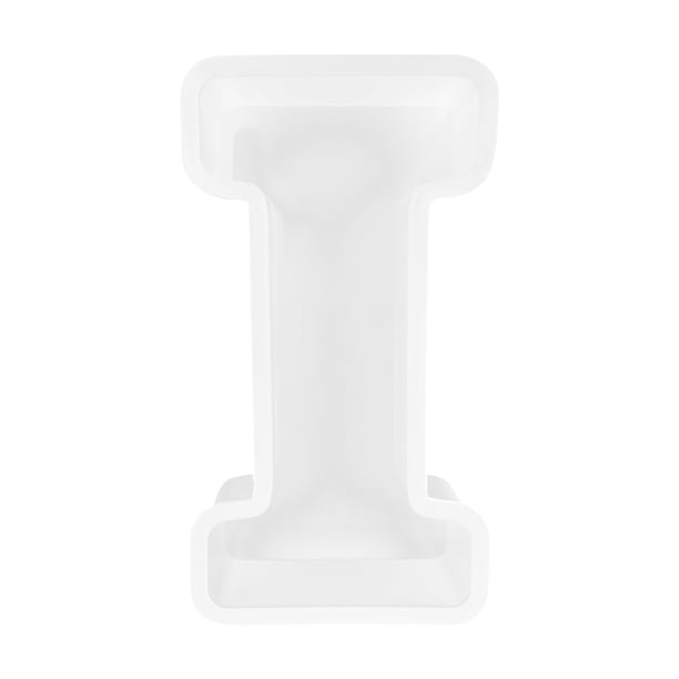 Alfabeto grande Molde de resina epoxi Letra inglesa Molde de silicona Letra del alfabeto 3D Wmkox8yii hjk5136