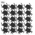 thumbnail image 4 of Confeti de Halloween con forma de araña negra de 60 g para fiestas espeluznantes, 4 of 8