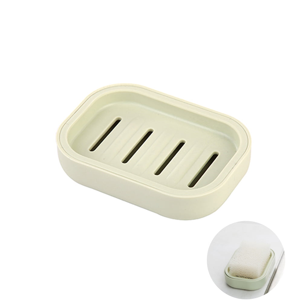 Soap Dispenser Dish Case Holder Container Box For Bathroom Travel Carry Case 