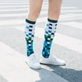 thumbnail image 3 of Bangcool 1 Pair Football Socks Unisex Creative Breathable Compression Socks Soccer Socks, 3 of 5