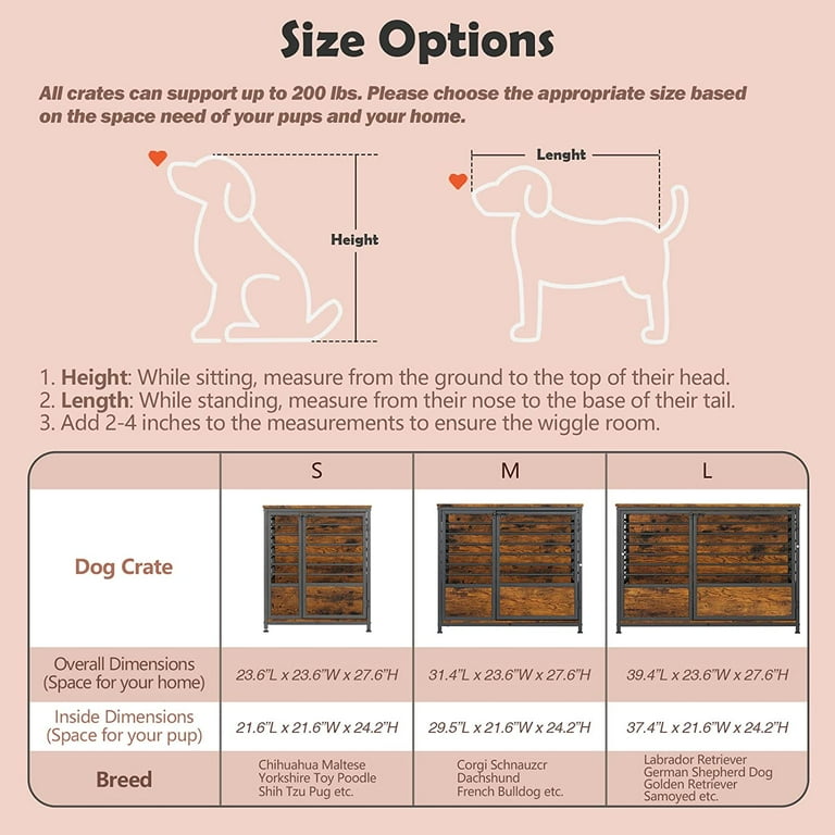 Dachshund crate size top