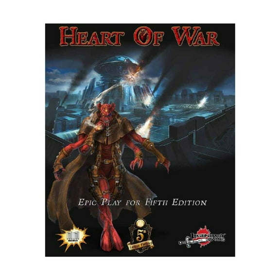 Legendary Games Heart of War - Epic Play for 5th Edition New