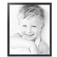 thumbnail image 2 of ArtToFrames 26" x 32" Galleria Noir Picture Frame, 26x32 inch Black MDF Poster Frame (WOM-4083),  Pack, 2 of 8