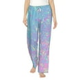 thumbnail image 2 of Picia Fantasy Gradient Womens Soft Woven Cotton Elastic Waistband Sleep Pajama Pant Lounge Sleep Pant With Pockets And Drawstring-Medium, 2 of 9