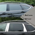 thumbnail image 3 of for Honda CR-V CRV 2017 - 2022 Chrome Pillar Pillar Kit Door Trim Mirror Cover Kit -, 3 of 4