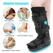 Tall Walker Fracture Boot Inflatable Walking Boot Air Cam Walker Brace Orthopaedic Boot for Sprained Ankle, Foot Pain Recovery, Calf Fracture, Broken Foot, Achilles Tendonitis