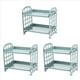 thumbnail image 1 of 3X Storage Estantes, Estantes de PlÁStico Pequeños para Almacenamiento - EstanterÍA de Estantes de 2 Niveles, Organizador de Baño de Estantes de Cocina (Azul NÓRdico), 1 of 8