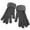 Dark Gray, variant on hoksml Women's Knitted Winter Gloves with Fuzzy Cuff and Button Decor, Plush Fleece Lined, Thermal Soft Gloves for Cold Weather