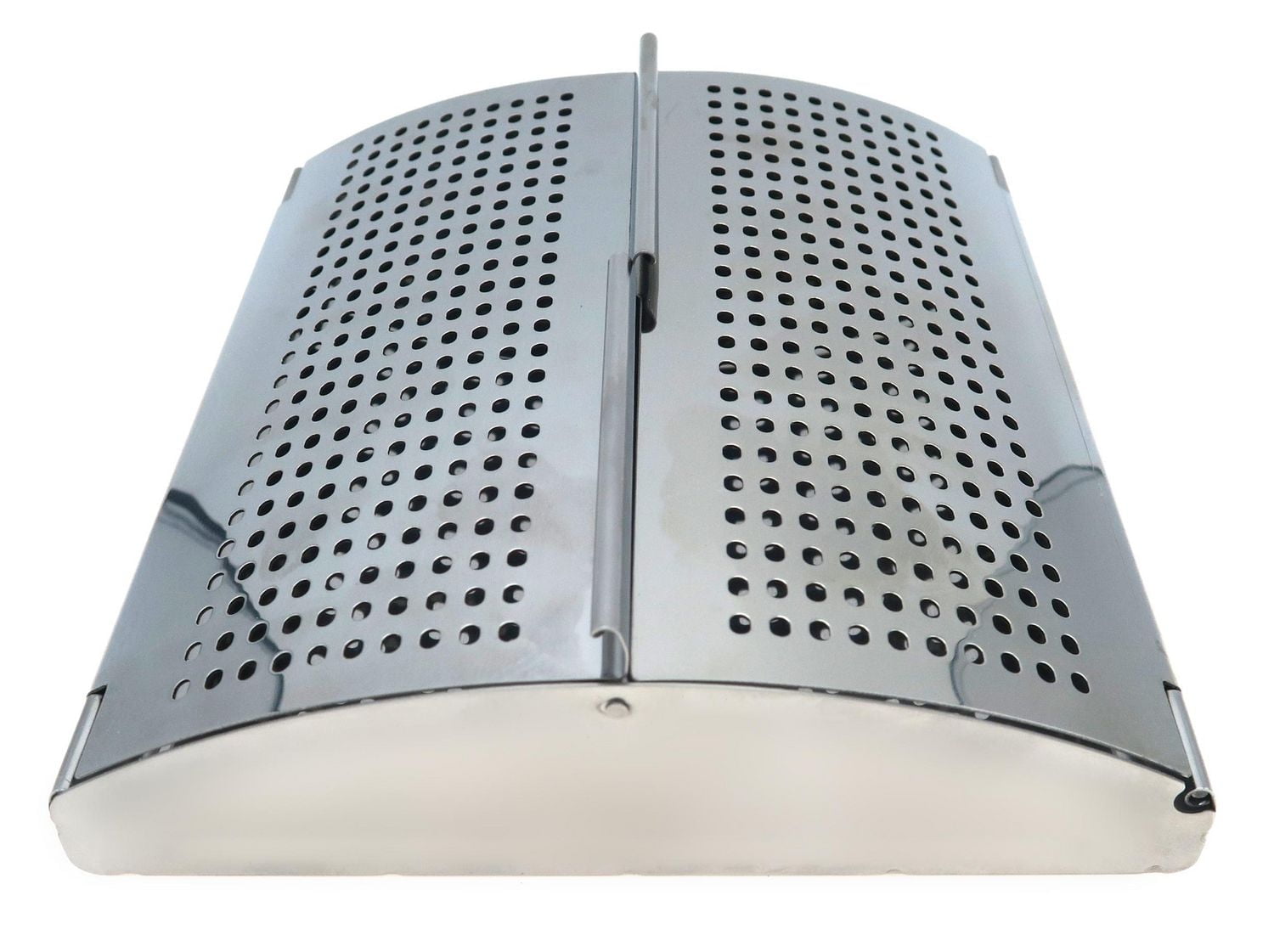 EXPERT GRILL STAINLESS STEEL SMOKER BOX, STAINLESS STEEL SMOKER BOX