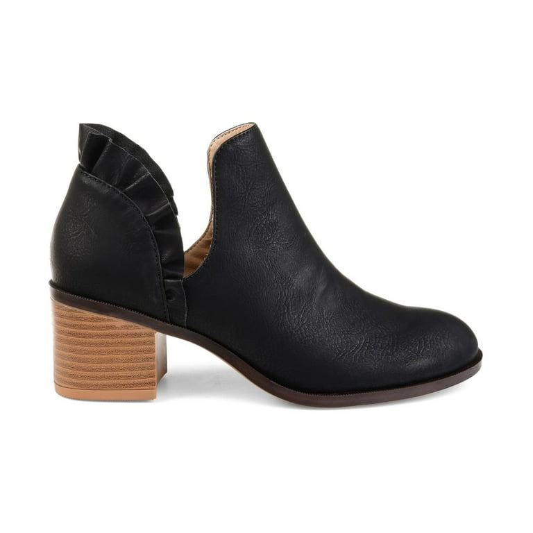 Seychelles ruffled ankle booties top